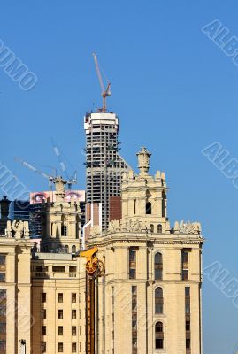 Combination of architectural styles