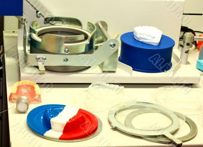 Workplace of dentist