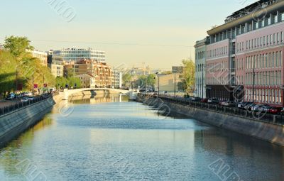 Canal in the big City