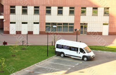Courtyard, view from above