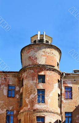 Old building with tower