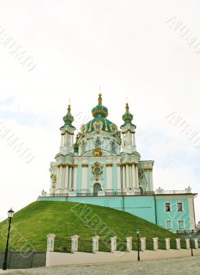 Temple of the baroque style