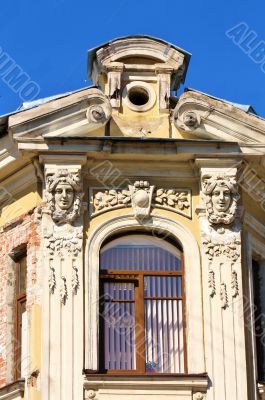 Window of an old house