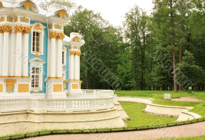 Pavilion `Hermitage` in Tsarskoye Selo (detail)