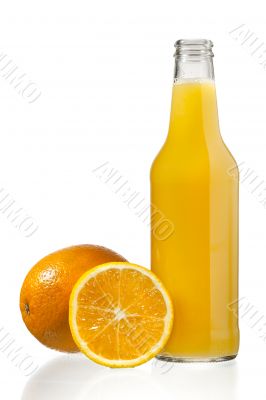 orange fruits and juice