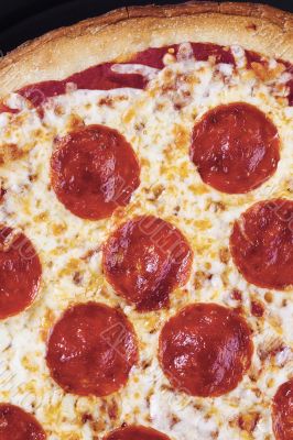 tempting pepperoni pizza