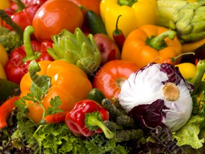 vegetable arrangement