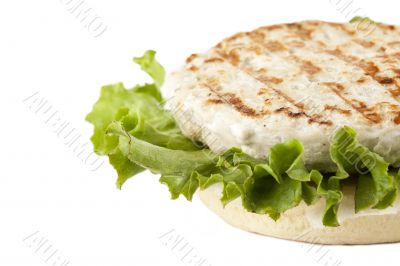 barbecue chicken burger