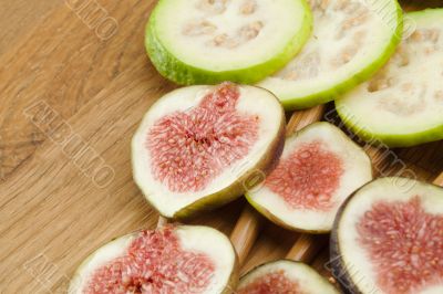 fig and guava fruits