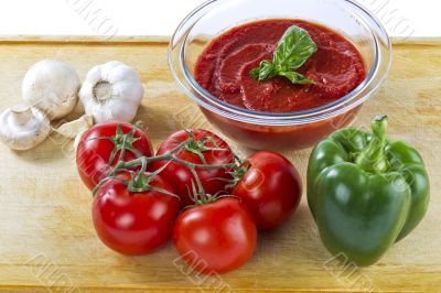 ingredients for pizza 