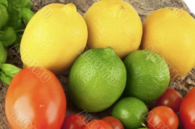 lemons and tomatoes