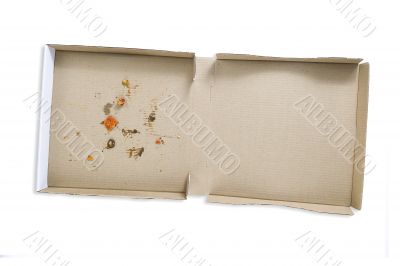 empty pizza box
