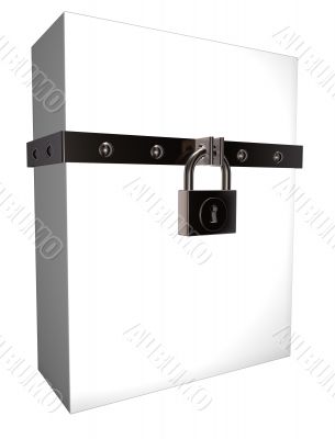 box and padlock