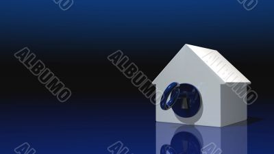 locked house