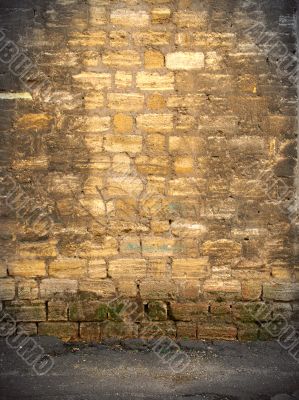 coquina wall