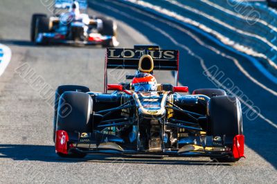 Team Lotus Renault F1, Romain Grosjean, 2012