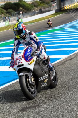 Karel Abraham pilot of MotoGP 