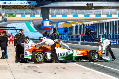 Team Force India F1, Nico HÃ¼lkenberg, 2012