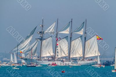 Ship Juan Sebastian de Elcano