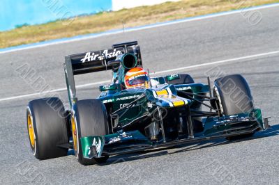 Team Catherham F1, Jarno Trulli, 2012