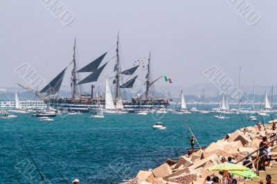 Ship Amerigo Vespucci