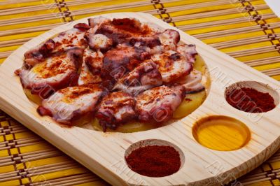 Octopus slices