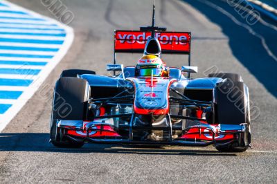 Team McLaren F1, Lewis Hamilton, 2012