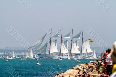 Ship Juan Sebastian de Elcano