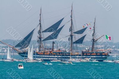 Ship Amerigo Vespucci