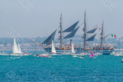 Ship Amerigo Vespucci