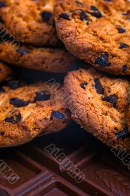 Cookies and chocolate