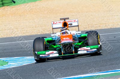 Team Force India F1, Nico HÃ¼lkenberg, 2012