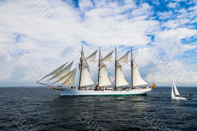 Ship Juan Sebastian de Elcano