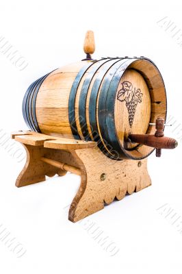 Barrel of wine
