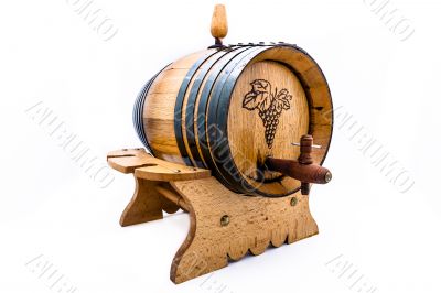 Barrel of wine