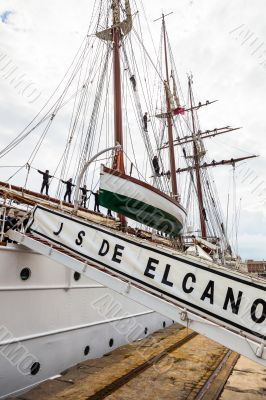 Ship Juan Sebastian de Elcano