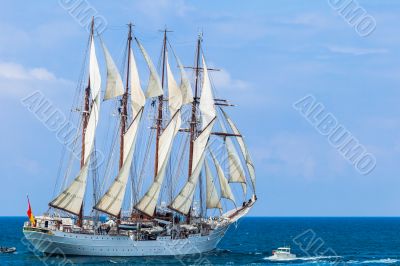 Ship Juan Sebastian de Elcano