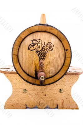 Barrel of wine