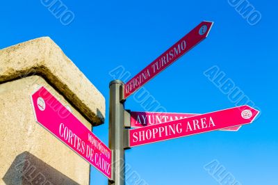 Directional Sign