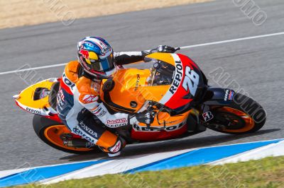 Dani Pedrosa pilot of MotoGP 
