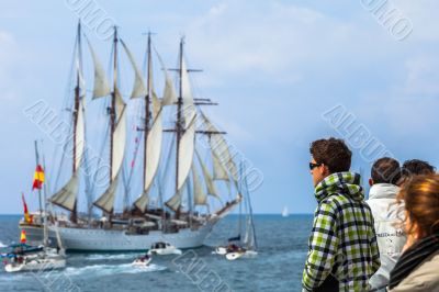 Ship Juan Sebastian de Elcano