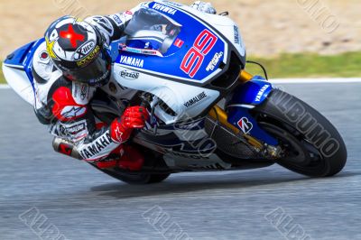 Jorge Lorenzo pilot of MotoGP 