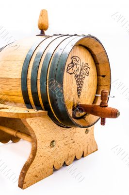 Barrel of wine