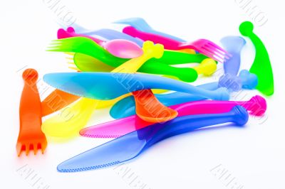 Plastic cutlery