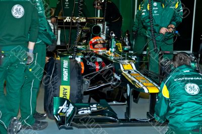 Team Catherham F1, Jarno Trulli, 2012