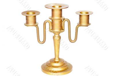 Copper candelabrum