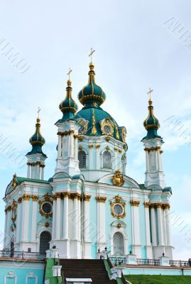 Temple of the baroque style