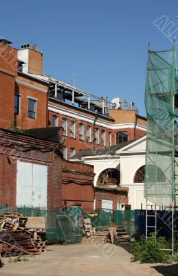 Buildings are renovated