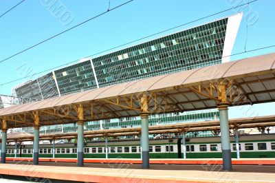 Train at the platform 