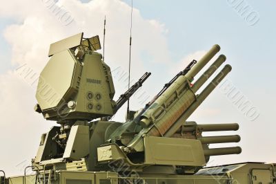 Weapons of anti-aircraft defense  ` Pantsir-S1`
